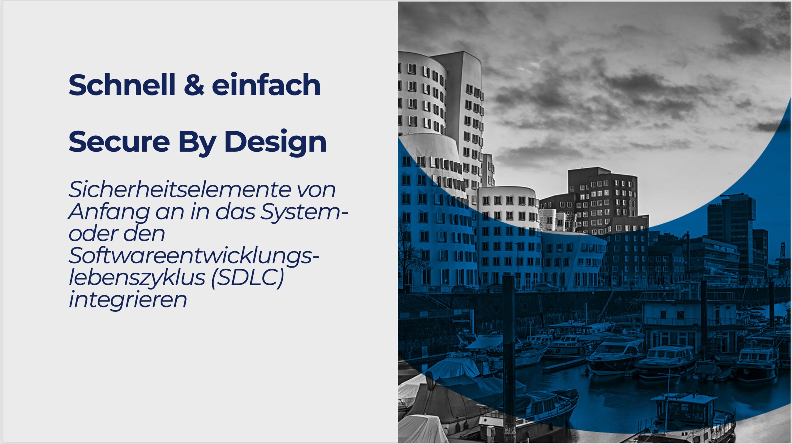 Schnell & einfach: Secure by Design